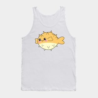 Puffer fish, fish, child, baby, nursery wall art Tank Top